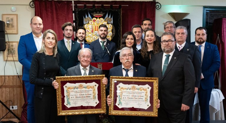 Salvador Aznar y Francisco Polo nombrados Cofrades de Honor